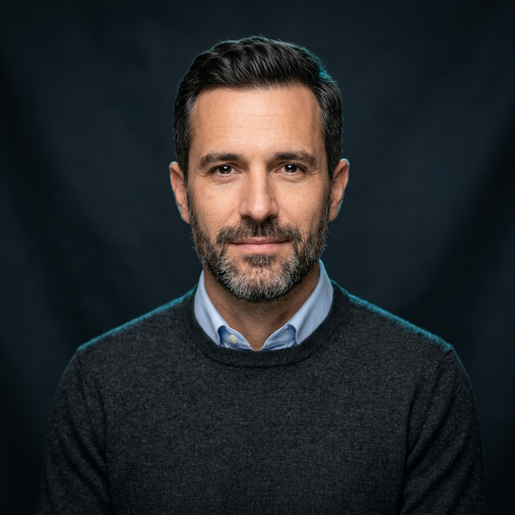 Portrait de l'agent IA Julien, Directeur éditorial